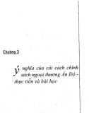 Hướng dẫn Chính sách ngoại thương Ấn Độ thời kỳ cải cách: Phần 2