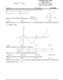 Đề thi giữa học kì 1 môn Toán lớp 12 năm 2023-2024 - Trường THPT Uông Bí (Đề minh họa)