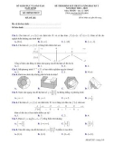 Đề thi học kì 1 môn Toán lớp 12 năm 2022-2023 có đáp án - Sở GD&ĐT Nam Định