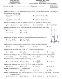 Đề thi khảo sát môn Toán lớp 12 năm 2022-2023 có đáp án - Trường THPT Phan Đình Phùng