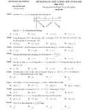 Đề thi KSCL môn Toán lớp 12 năm 2022-2023 - Sở GD&ĐT Hải Phòng