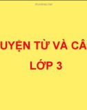 Bài giảng môn Tiếng Việt lớp 3 năm học 2020-2021 - Tuần 11: Luyện từ và câu Từ ngữ về quê hương. Ôn tập câu Ai làm gì? ​(Trường Tiểu học Thạch Bàn B)