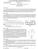Đề thi tuyển sinh vào lớp 10 Trường THPT Chuyên Hùng Vương Năm học 2011 – 2012 VẬT LÍ