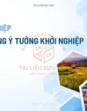 Bài giảng Khởi nghiệp: Xây dựng ý tưởng khởi nghiệp