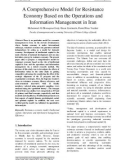 A comprehensive model for resistance economy based on the operations and information management in Iran