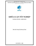 Khóa luận tốt nghiệp: Hoàn thiện công tác kế toán tài sản cố định tại Công ty TNHH SinChi Việt Nam