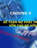 Bài giảng Kế toán tài chính 1: Chương 5 - ThS. Nguyễn Quang Huy