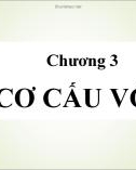 Bài giảng Tài chính doanh nghiệp 2 - Chương 3: Cơ cấu vốn