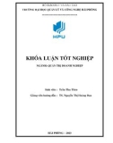 Khóa luận tốt nghiệp: Giải pháp nâng cao hiệu quả sản xuất kinh doanh của Công ty TNHH Thương mại Hạnh Huyên