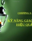 CHƯƠNG 3: KỸ NĂNG GIAO TIẾP HIỆU QUẢ