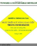 Phát triển kỹ năng giao tiếp trong kinh doanh