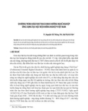 Chương trình đào tạo theo định hướng nghề nghiệp ứng dụng tại Học viện Nông nghiệp Việt Nam