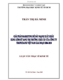 Luận văn Thạc sĩ Kinh tế: Giải pháp marketing để đẩy mạnh xuất khẩu hàng gốm sứ sang thị trường Châu Âu của công ty Tropicdane Việt Nam giai đoạn 2006-2010