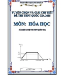 Hướng dẫn giải chi tiết đề thi THPT năm 2015 môn Hóa học