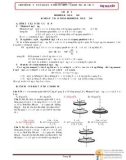 Chuyên đề Vật lý 12: Momen động lượng định luật bảo toàn Momen động lượng