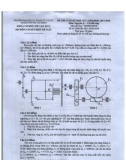 Đề thi cuối kỳ học kỳ I năm học 2017-2018 môn Nguyên lý - Chi tiết máy (Đề số 2) - ĐH Sư phạm Kỹ thuật