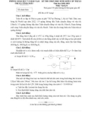 Đề thi học sinh giỏi cấp thị xã môn Vật lý lớp 8 năm 2022-2023 - Phòng GD&ĐT Thị xã Vĩnh Châu