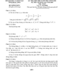 Đề thi chọn đội tuyển dự thi HSG Quốc gia môn Toán 12 năm 2018-2019 có đáp án - Sở GD&ĐT tỉnh Đồng Tháp