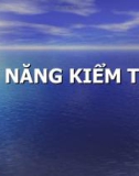 Bài giảng Kỹ năng kiểm tra