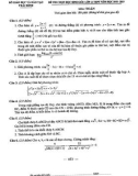 Đề thi chọn HSG cấp tỉnh môn Toán 12 năm 2018-2019 có đáp án - Sở GD&ĐT Thái Bình