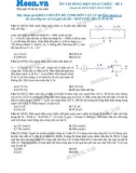 Chuyên đề LTĐH môn Vật lý: Ôn tập dòng điện xoay chiều (Đề 2)