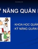 Tìm hiểu về KỸ NĂNG QUẢN LÝ