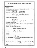 Luyện thi vào Đại học Bách khoa - Kĩ thuật - Tuyển tập đề thi từ năm 1993 đến 2000 trong toàn quốc: Phần 2