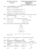 Đề thi học sinh giỏi môn Toán lớp 12 năm 2021-2022 có đáp án - Sở GD&ĐT Thanh Hóa