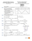 Đề kiểm tra định kì môn Toán lớp 12 năm 2021-2022 có đáp án - Trường THPT Nguyễn Khuyến (Mã đề 123)