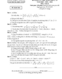 Đề giao lưu học sinh giỏi môn Toán lớp 8 năm 2022-2023 có đáp án - Phòng GD&ĐT Vĩnh Lộc, Thanh Hóa
