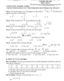 Đề thi KSCL giữa học kì 2 môn Toán lớp 7 năm 2021-2022 có đáp án - Trường THCS Nam Dương