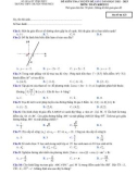 Đề thi chuyên đề môn Toán lớp 11 năm 2022-2023 (Lần 2) - Trường THPT chuyên Vĩnh Phúc