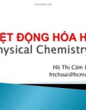 Bài giảng Nhiệt động hoá học: Chương 5 - Hồ Thị Cẩm Hoài