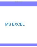 Bài giảng Tin học đại cương: MS Excel - ThS. Ngô Cao Định