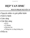 Bài giảng Hẹp van động mạch chủ - PSG.TS. Phạm Nguyễn Vinh