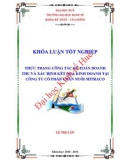 Khóa luận tốt nghiệp: Thực trạng công tác kế toán doanh thu và xác định kết quả kinh doanh tại công ty Cổ phần chăn nuôi MITRACO