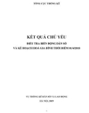 Kết quả chủ yếu điều tra biến động dân số và kế hoạch hóa gia đình thời điểm 01/4/2018