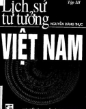 Ebook Lịch sử tư tưởng Việt Nam (Tập III: Thời Lý) - Phần 1