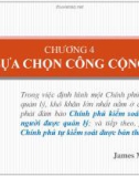 Bài giảng Tài chính công: Chương 4