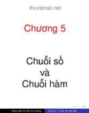 Bài giảng Vi tích phân hàm số một biến: Chương 5 - Vũ Đỗ Huy Cường