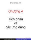 Bài giảng Vi tích phân hàm số một biến: Chương 4 - Vũ Đỗ Huy Cường