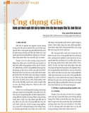 Ứng dụng Gis đánh giá thích nghi đất đai tự nhiên trên địa bàn huyện Chư Sê, tỉnh Gia Lai