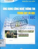 Nghiên cứu ứng dụng công nghệ thông tin trong dạy và học sinh học: Phần 1