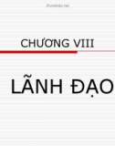 Học Chương 8: Lãnh đạo