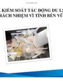 Bài giảng Du lịch có trách nhiệm: Bài 8