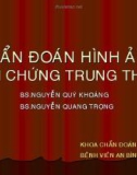 Chuẩn đoán X quang hội chứng trung thất