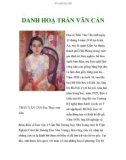 DANH HOẠ TRẦN VĂN CẨN