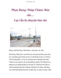 Phan Rang–Tháp Chàm: Bản sắc… Lại vẫn là chuyện bản sắc