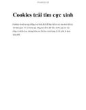 Cookies trái tim cực xinh