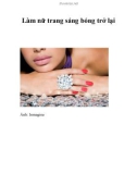 Làm nữ trang sáng bóng trở lại